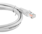 KABEL PRZEWÓD SIECIOWY PATCHCORD LAN UTP KAT.5E 2xRJ45 SZARY 3 m Euro-Box