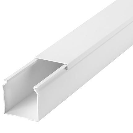 KORYTO KABLOWE LISTWA KANAŁ KABLOWY KORYTKO Z TAŚMĄ 40x40 2M