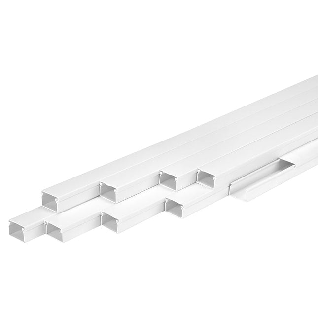 KORYTO KABLOWE LISTWA KANAŁ ELEKTROINSTALACYJNY KORYTKO Z POKRYWĄ 25x16 1M Euro-Box