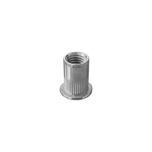 Nitonakrętka radełkowana M12 ocynkowana z kołnierzem  zakres 1-4 mm 50 szt 4N-0025