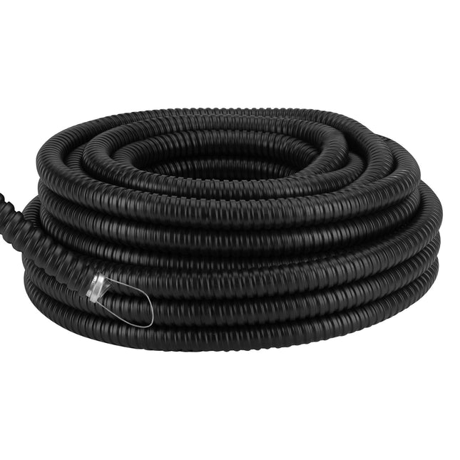 Rura metalowa peszel Fi 26/30 25 m w powłoce PVC z pilotem