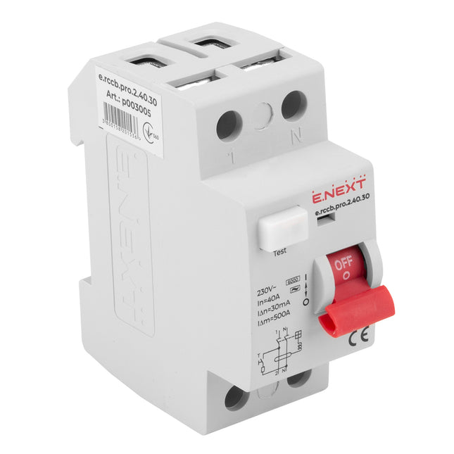 Wyłącznik różnicowoprądowy różnicówka 2P 40A 30mA