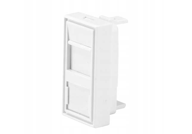 Adapter na gniazdo RJ45 22,5x45 mm Euro-Box