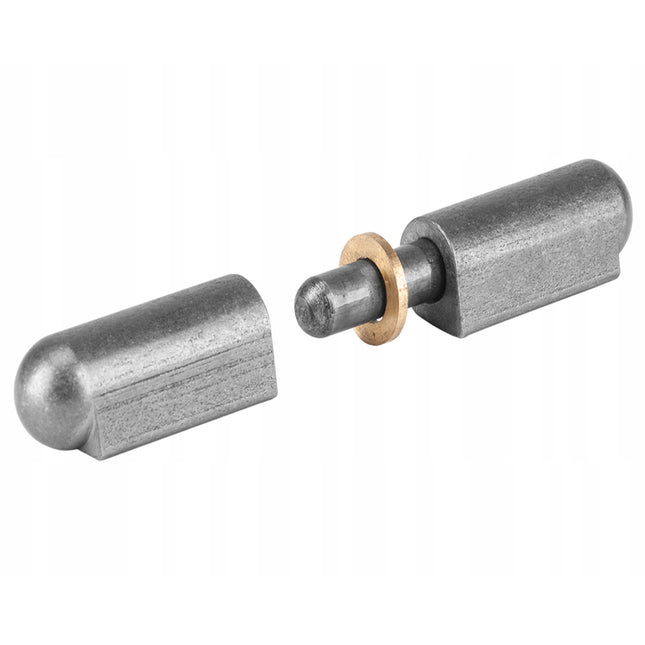 Geschweißtes, abnehmbares Rollenscharnier, Länge 100 mm, 0Z-0002