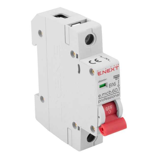 Wyłącznik nadprądowy bezpiecznik B16 1P 16A