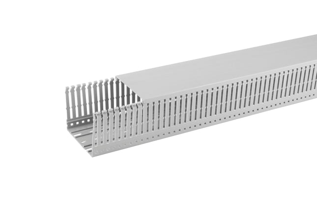 Koryto kablowe grzebieniowe kanał elektroinstalacyjny 100x80 2 m PROMEX Euro-Box