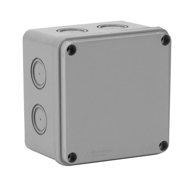 Puszka elektryczna montażowa natynkowa hermetyczna 110x110x74 8 przyłączeń Euro-Box
