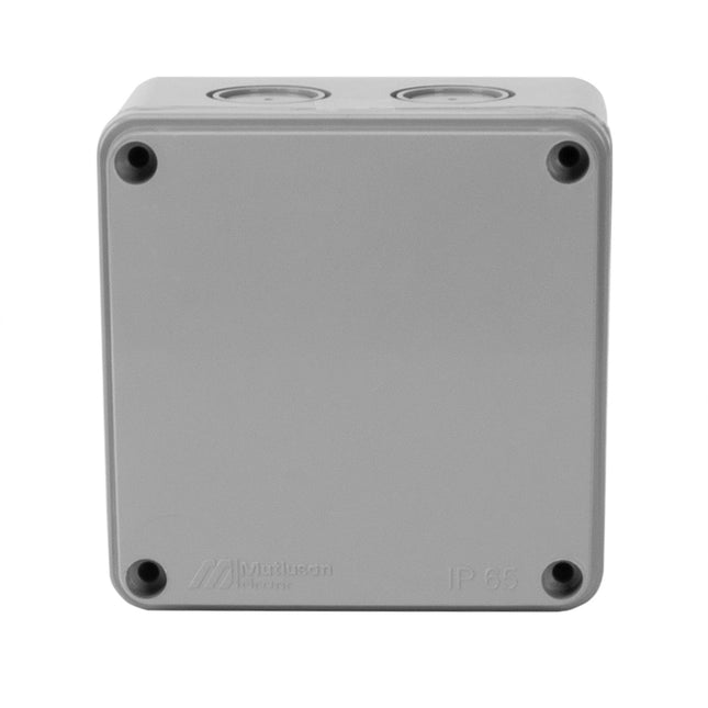 Puszka elektryczna montażowa natynkowa hermetyczna 110x110x74 8 przyłączeń Euro-Box