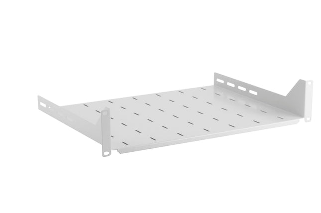 Półka stała do szafy RACK 19" 2U 350 mm szara Euro-Box