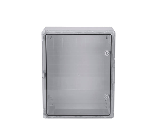 Rozdzielnia skrzynka montażowa obudowa elektryczna hermetyczna IP65 ABS 40x50x17,5 drzwi transparentne Euro-Box