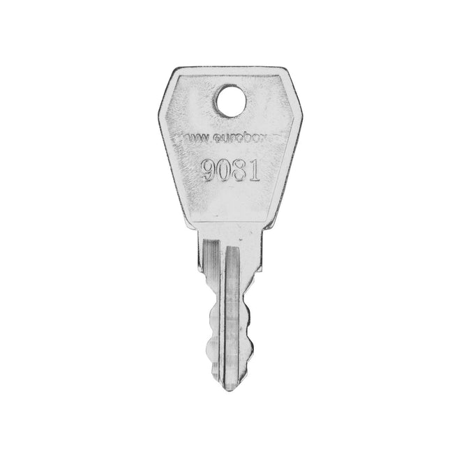 Klucz do zamka K9 1ZC-0304 z kodem "9081" 2KC-0002 Euro-Box