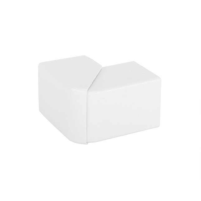 Adjustable External Corner Connector for 100x40 Cable Trunking