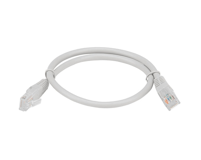 Kabel sieciowy patchcord LAN UTP kat.5E 0,5m Euro-Box