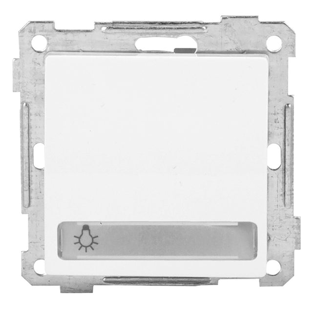 Wyłącznik schodowy z podświetleniem bez ramki CANDELA