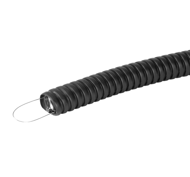 Rura metalowa peszel Fi 26/32 25 m w powłoce PVC z pilotem Euro-Box