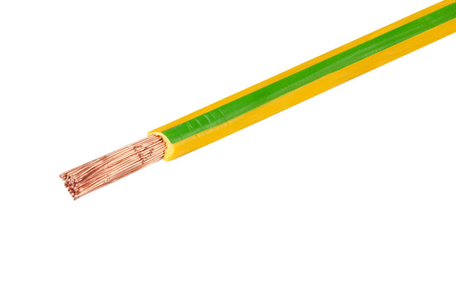 Przewód LGY 1x4 mm żółto-zielony 100 m Euro-Box