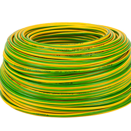 Przewód LGY 1x4 mm żółto-zielony 100 m