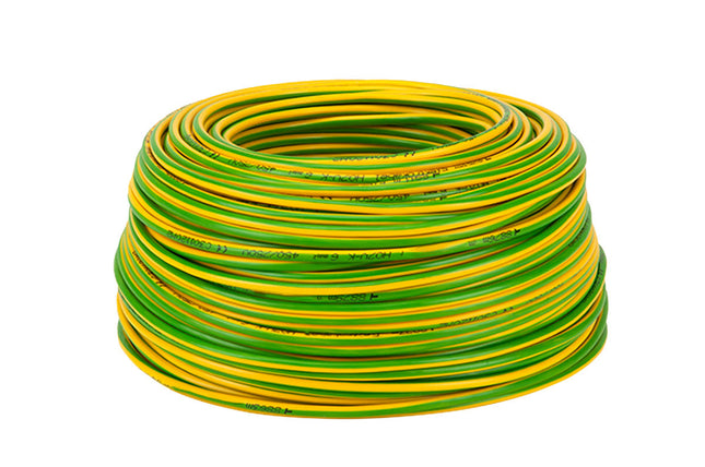 Przewód LGY 1x4 mm żółto-zielony 100 m Euro-Box
