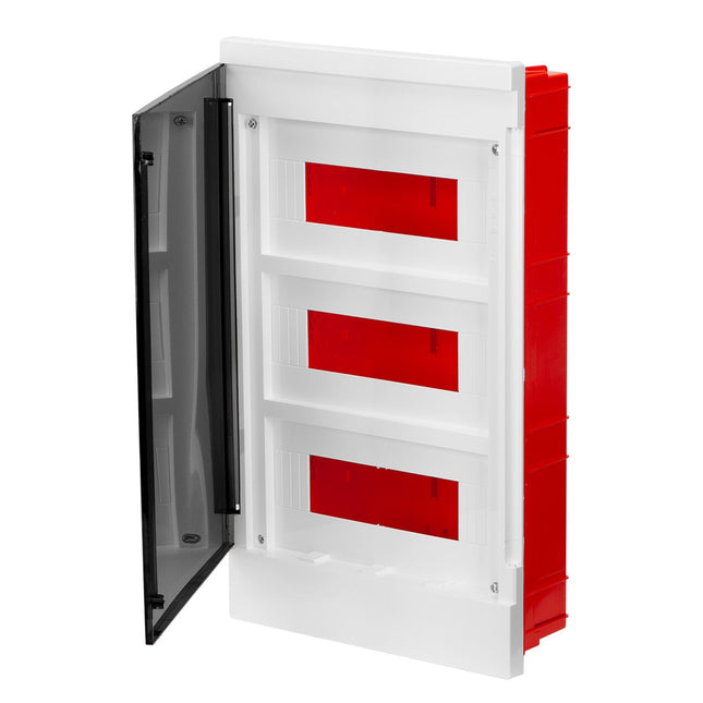Rozdzielnica elektryczna podtynkowa 3x12 modułów Euro-Box