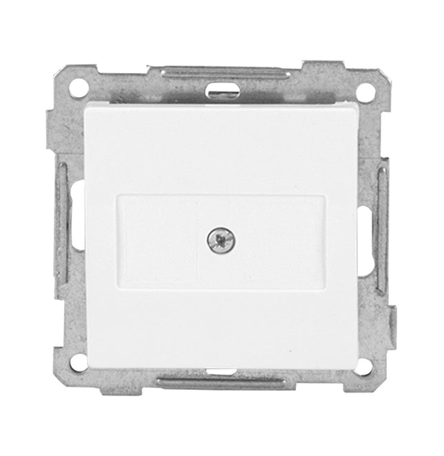 Gniazdo zaślepka na dwa gniazda RJ45 CANDELA Euro-Box
